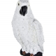 Статуетка Папуга білий на жердині 25см