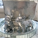 Статуетка Бульдог срібний 