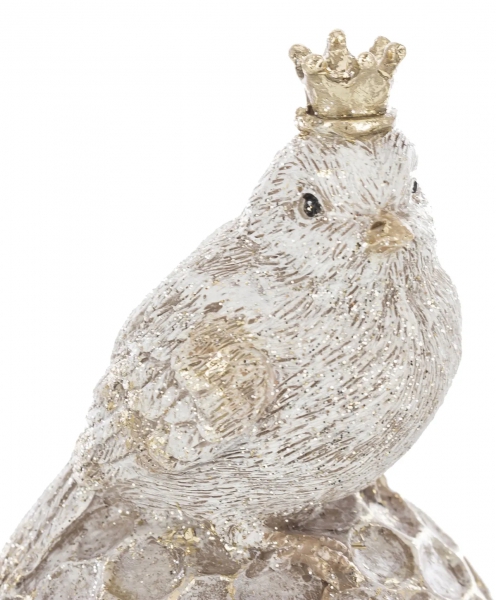 Комплект статуеток  пташки маленькі білі