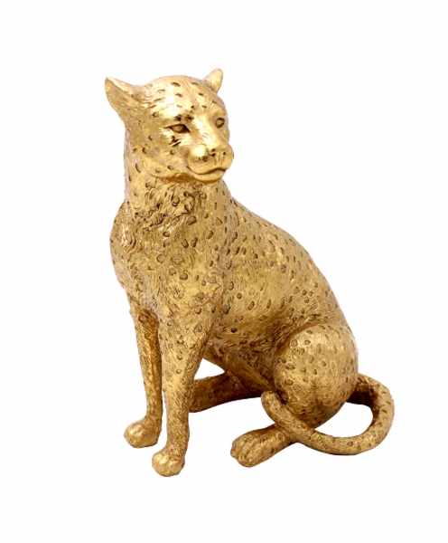 Фігурка леопард золотий